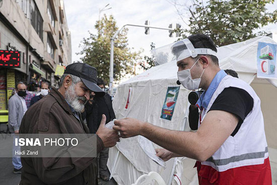 تصاویری از اجرای طرح آمران به سلامت در تهران