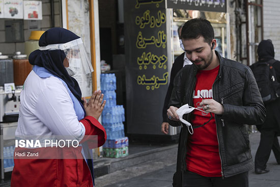 تصاویری از اجرای طرح آمران به سلامت در تهران
