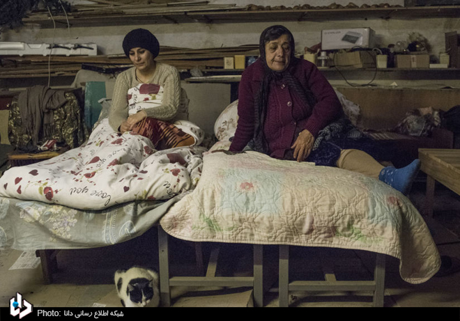 پناهگاه زنان در قره باغ+عکس