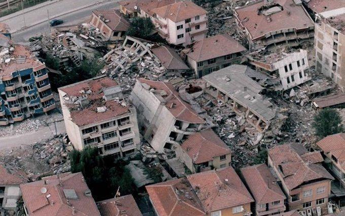 تصویر هوایی از عمق فاجعه ویرانی ازمیر ترکیه بر اثر زلزله