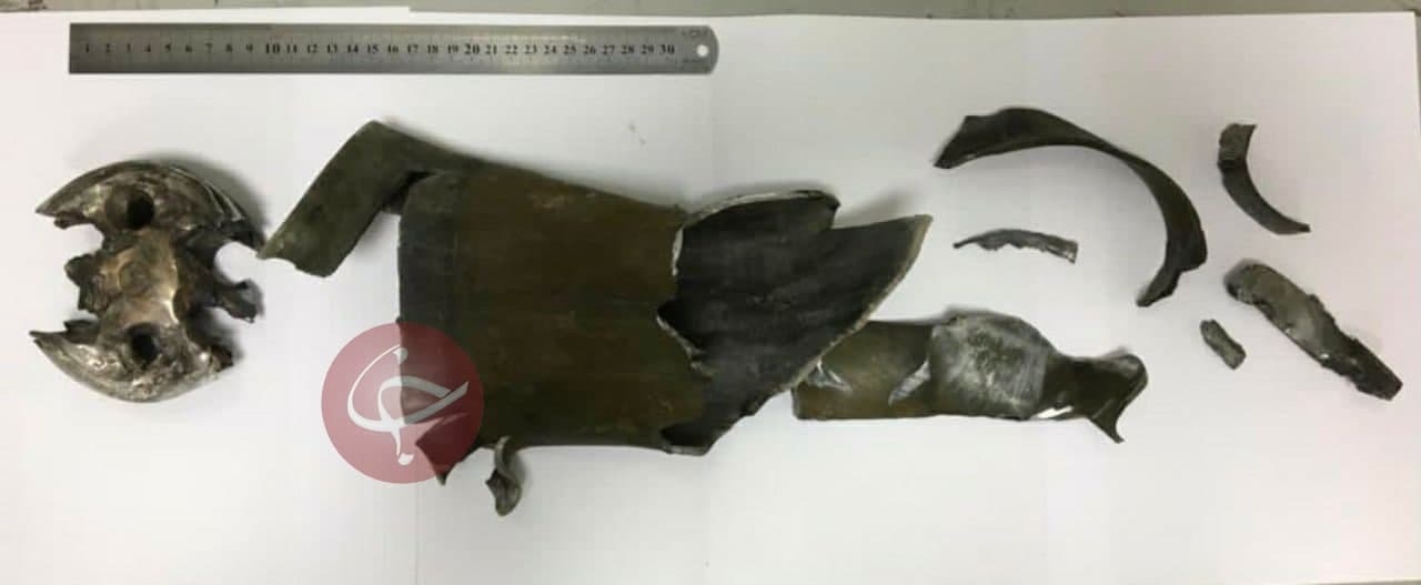 ‏بقایای راکت اصابت شده به محوطه سفارت ایران در کابل +عکس
