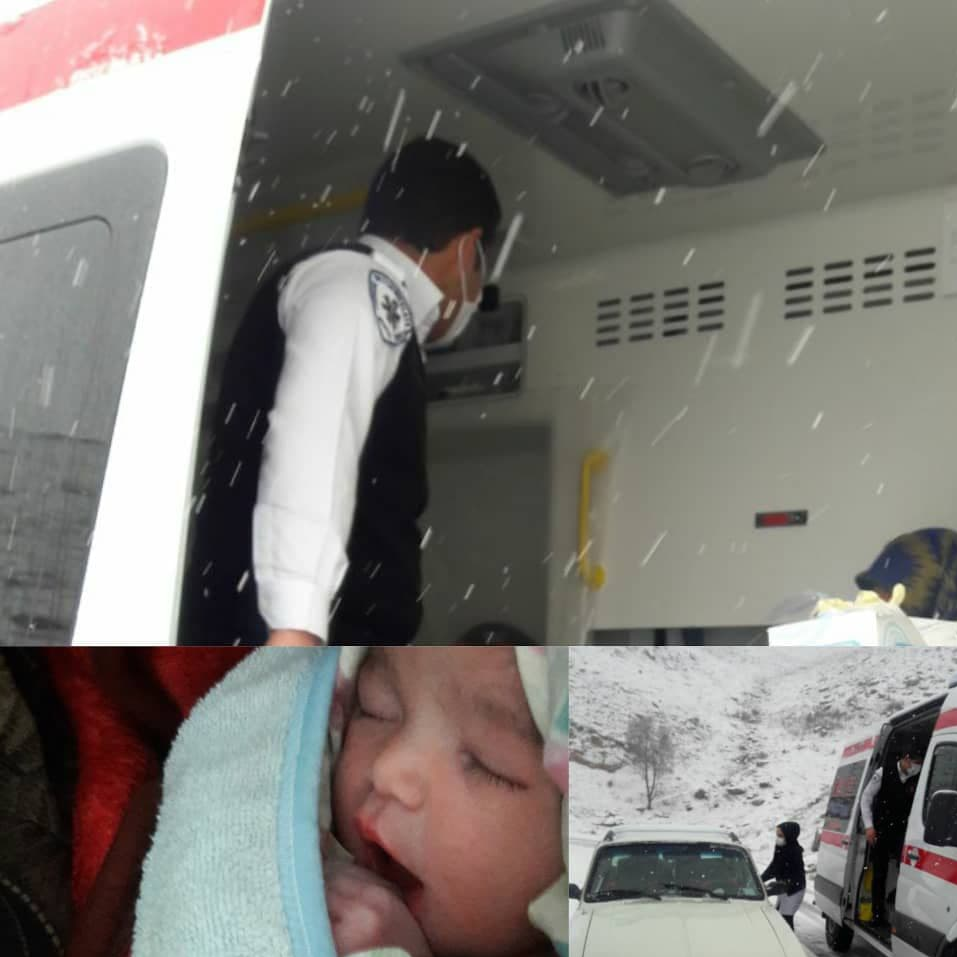 تولد لاکچری نوزاد عجول در آمبولانس +عکس