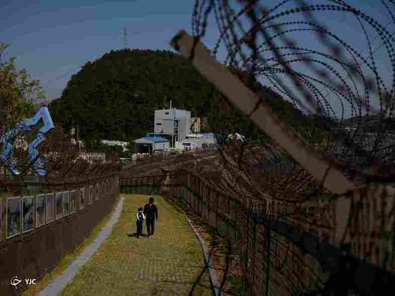 فرار ژیمناستیک‌کار کره‌ای با پرش از دیوار مرزی +عکس