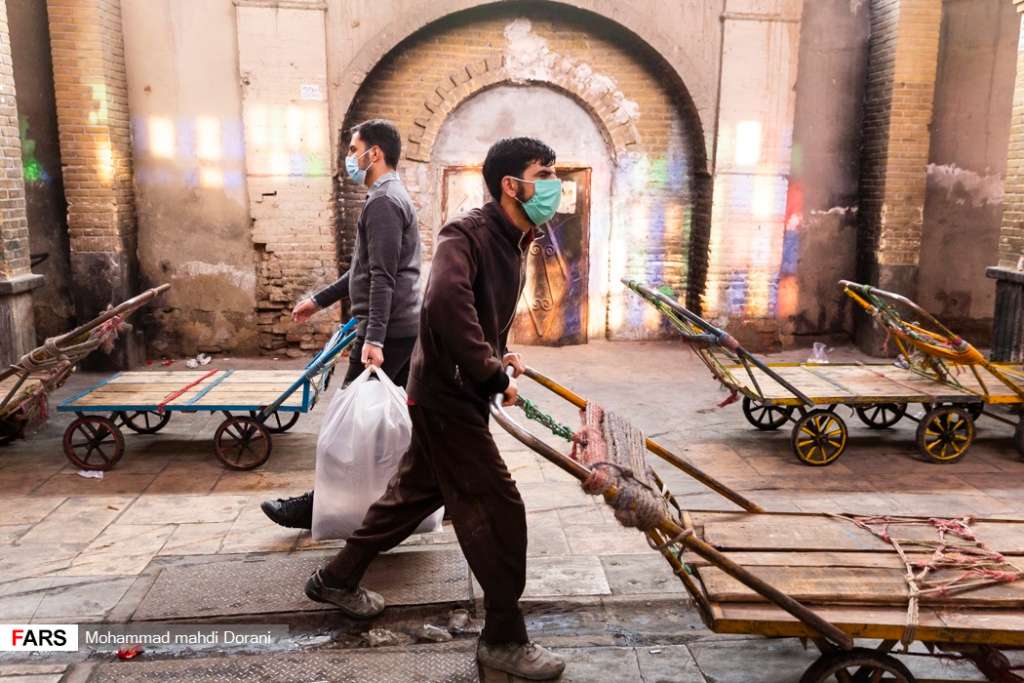 بازار تهران پس از دو هفته قرنطینه