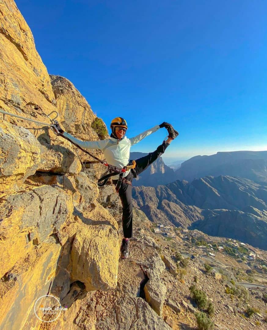 زنان کوه‌نورد عمانی + عکس