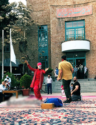 حاجی‌فیروز، و‌ِرژن ضدنژادپرستانه در تهران+عکس