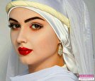 مدل لباس روسی که با زلیخای مصر اشتباه گرفته شد