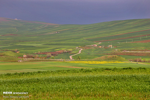 بهشت «اردبیل» در قاب بهار