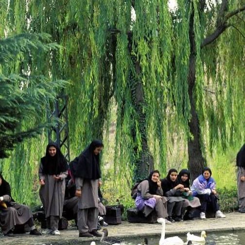 پارک جمشیدیه تهران سال 75 + عکس