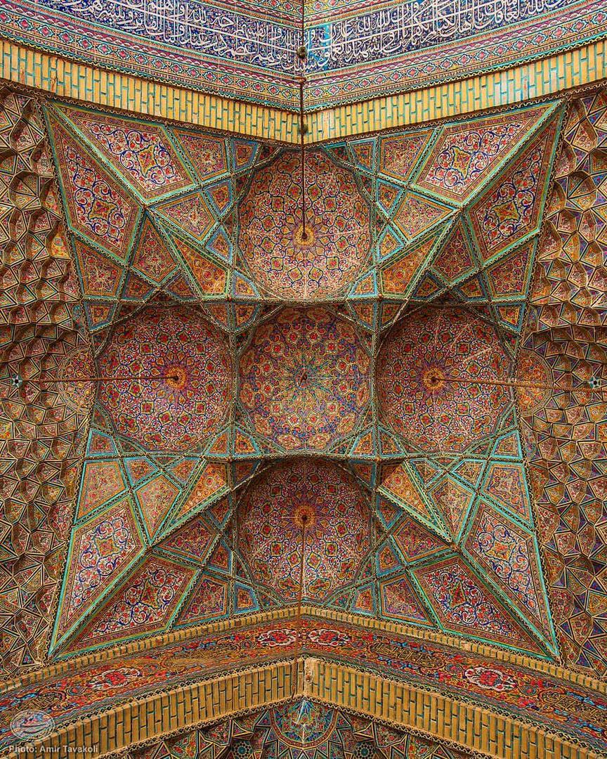 ظرافت معماری مسجد نصیرالملک شیراز