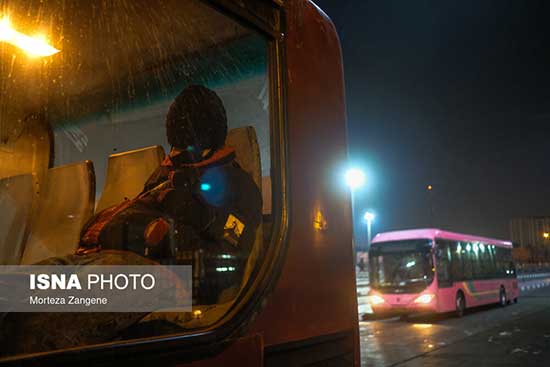تصاویری از اتوبوس خواب‌های تهرانی