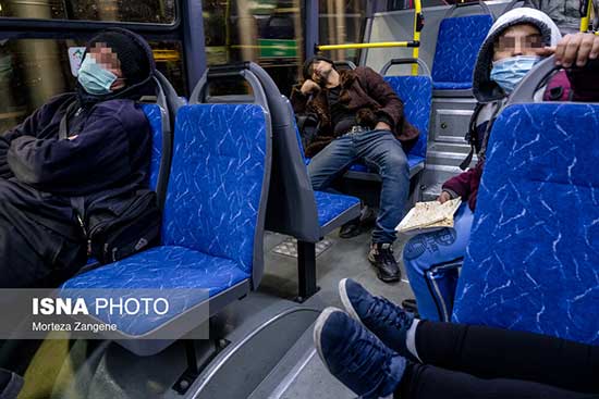 تصاویری از اتوبوس خواب‌های تهرانی