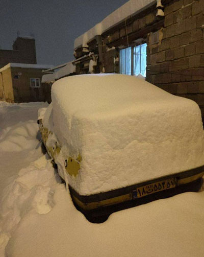 وضعیت بحرانی چند شهر پس از بارش برف سنگین