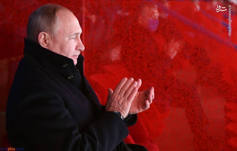 پوتین در مراسم افتتاحیه پارالمپیک زمستانی