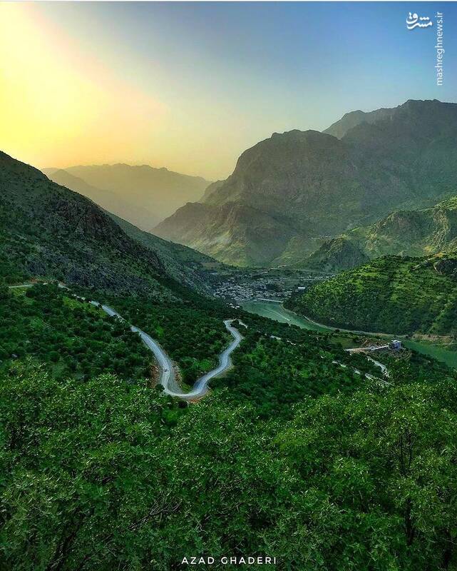 قابی زیبا از روستای سلین استان کردستان