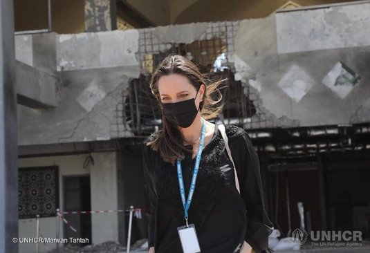 از سفر آنجلینا جولی به یمن تا کمک به پناهجویان اوکراین