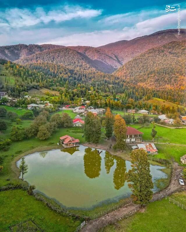 روستایی دیدنی در رودبار