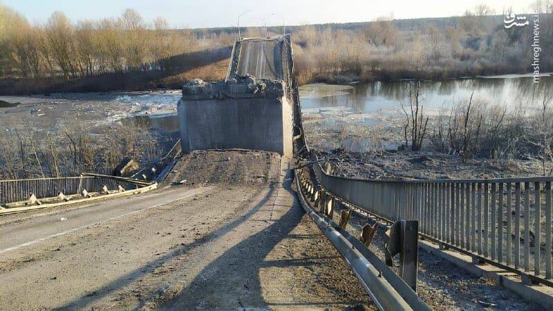 ادامه انفجار پل‌ها توسط اوکراین