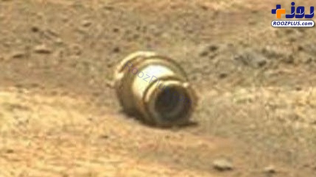 ثبت عکس یک زباله روی مریخ