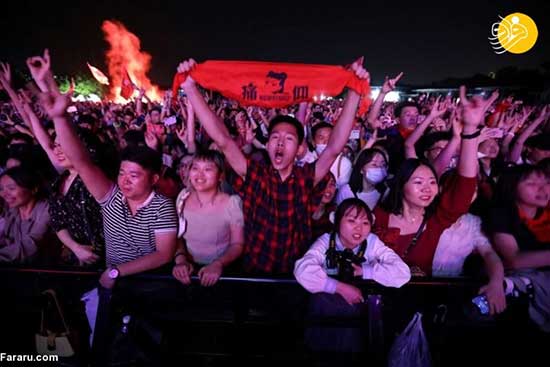 تصاویری از جشنواره موسیقی پرشور در ووهان چین