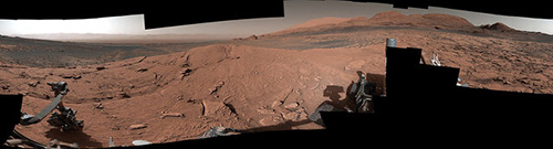 ثبت تصویر پانوراما مریخ توسط «کنجکاوی»