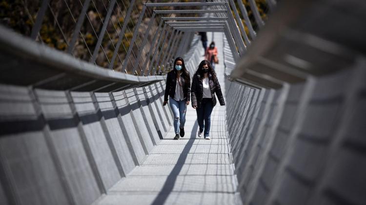 افتتاح طولانی‌ترین پل معلق جهان در پرتغال