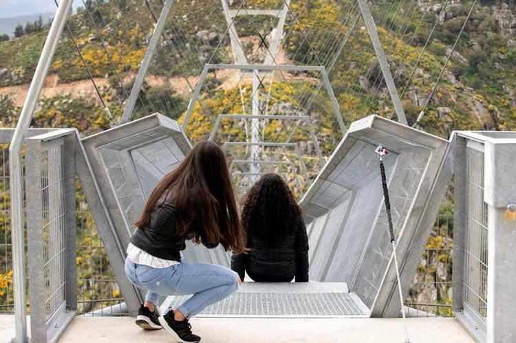 افتتاح طولانی‌ترین پل معلق جهان در پرتغال