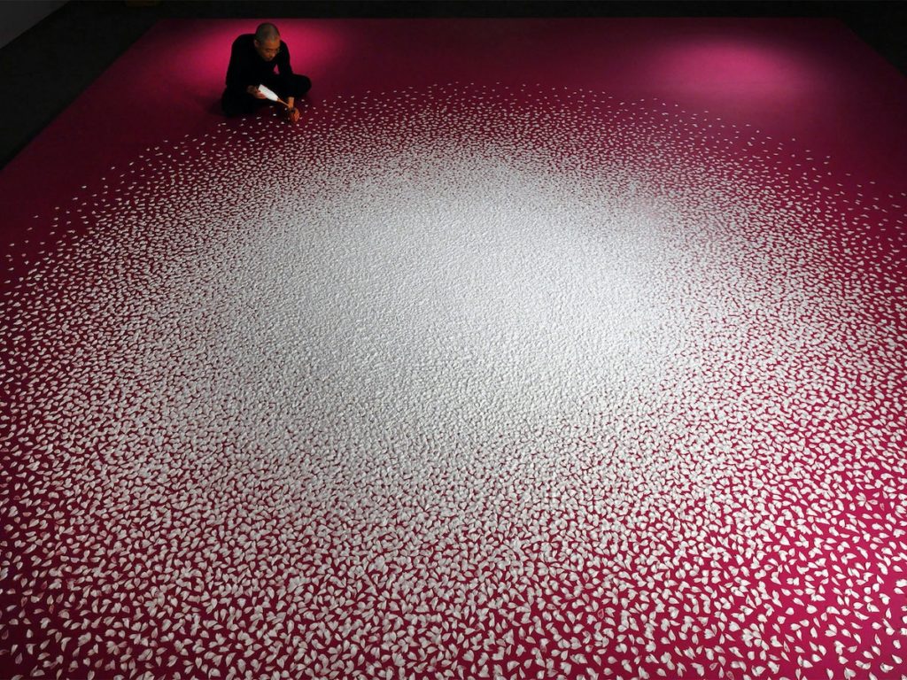 شکوفه هایی از جنس نمک؛ اثر هنری تماشایی هنرمند ژاپنی