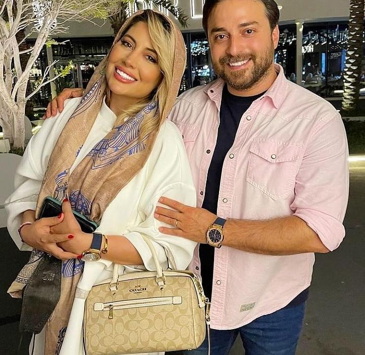 بابک جهانبخش و همسرش در مرکز خرید + عکس