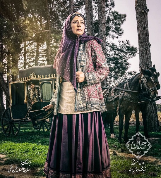 تصویر کتانه افشاری‌نژاد در سریال «جیران»