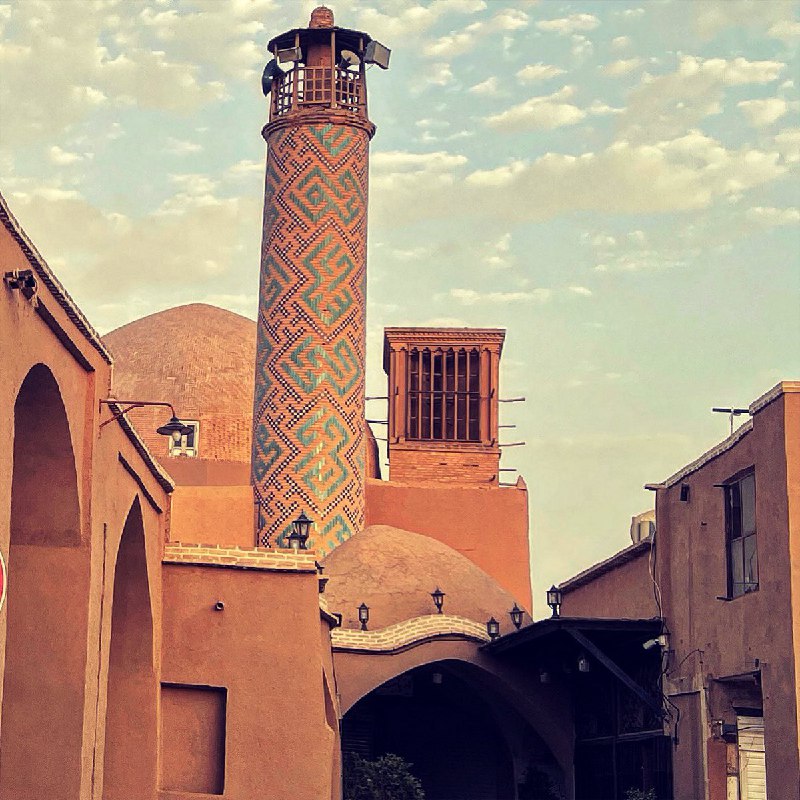 معماری زیبا و سحرآمیز خشتی یزد + عکس