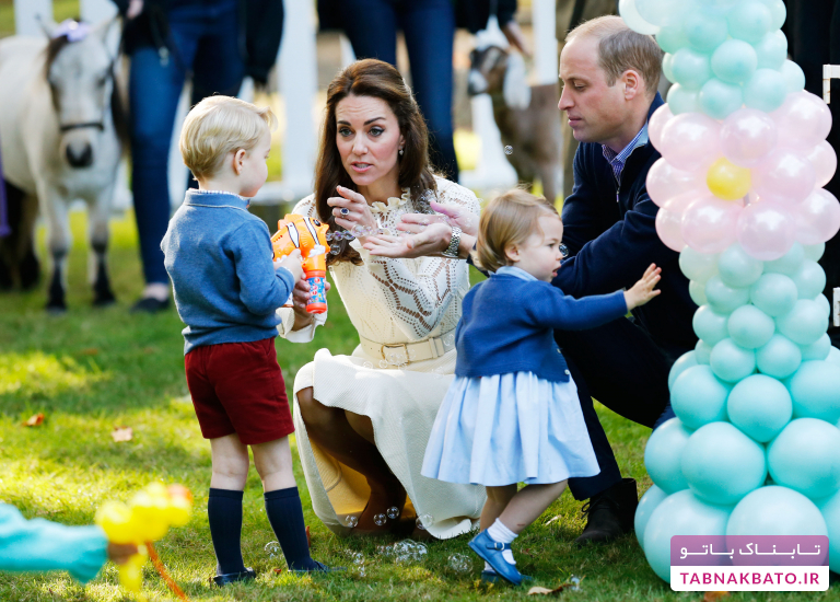 قوانین پوشش برای بچه‌های خانواده سلطنتی انگلیس