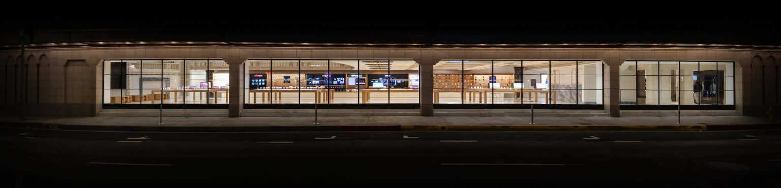 زیبایی و شکوه فروشگاه جدید اپل در لس آنجلس