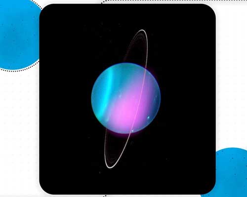 تصویری با اشعه ایکس از سیاره اورانوس