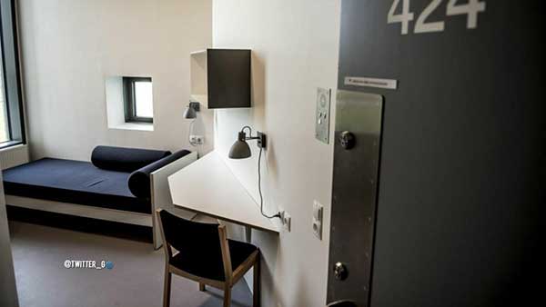 سلول‌های لوکس یک زندان در دانمارک