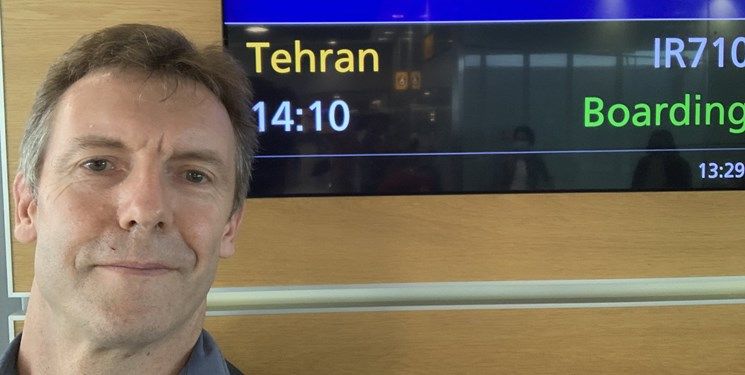هیجان سفیر انگلیس برای ورود به ایران + عکس