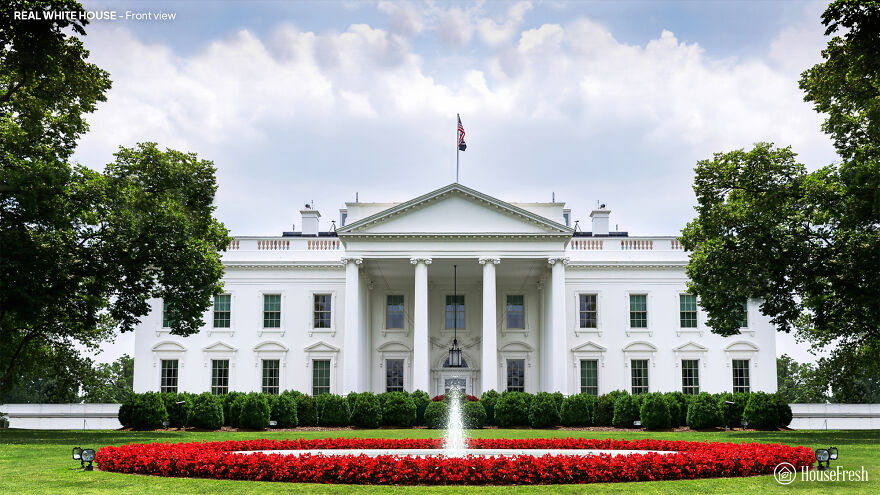 ۵ طراحی معماری کاخ سفید که رد شدند