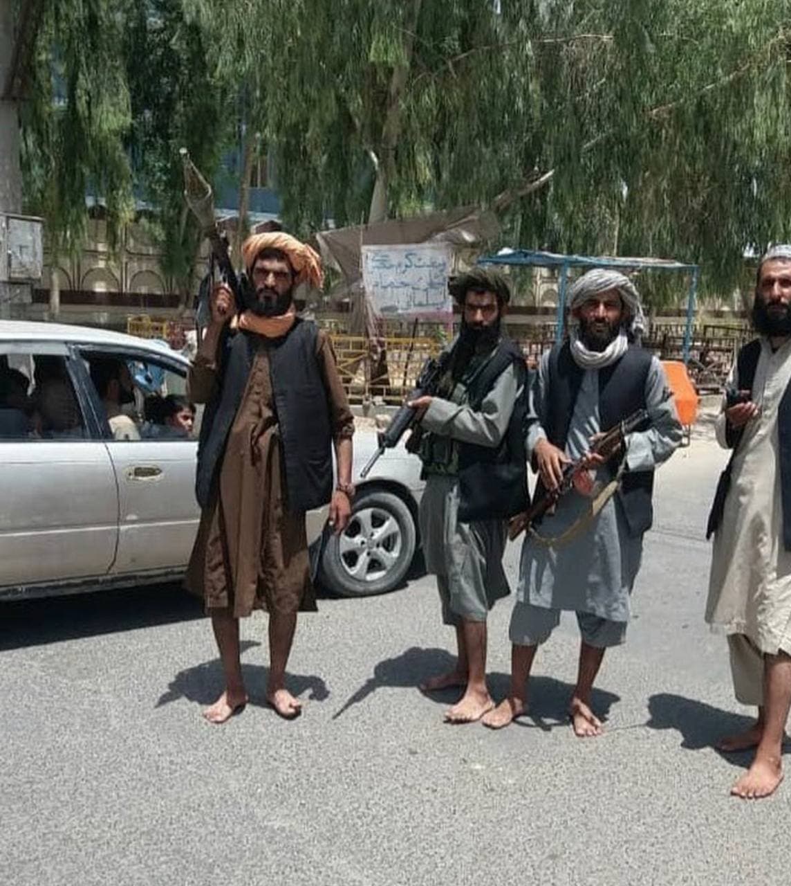 تصویر عجیب از طالبان پس از ورود به کابل
