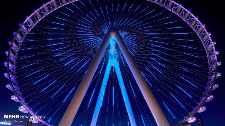 بزرگترین چرخ و فلک جهان در دبی