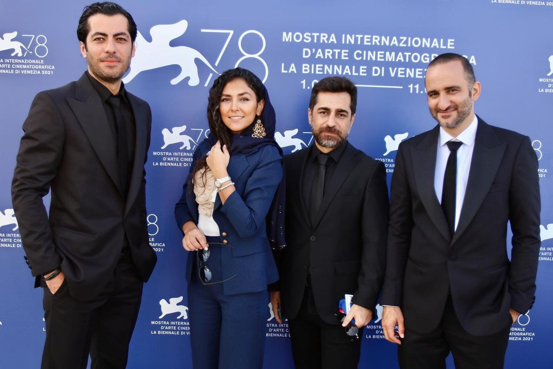 پوشش و جواهرات متفاوت بازیگر ایرانی در ونیز