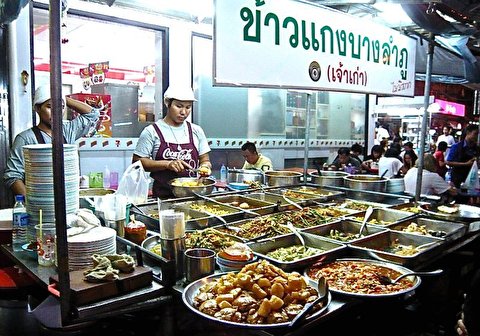 وضعیت عجیب یک رستوران در بانکوک