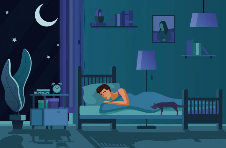 چگونه قانون ۳-۳-۱ می‌تواند به شما کمک کند سریع به خواب بروید و اضطراب خود را کاهش بدهید؟