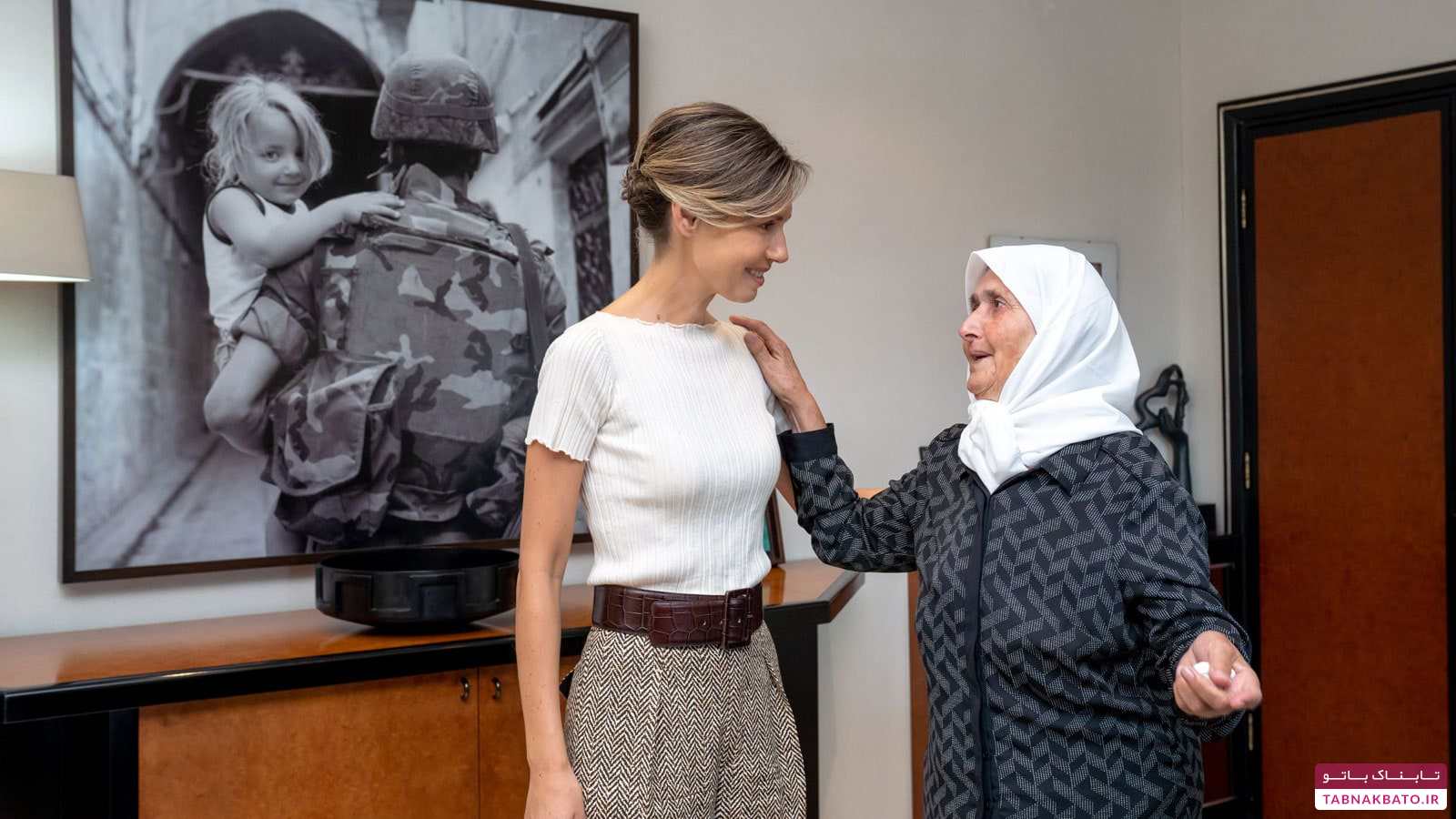 جدیدترین عکس‌ها از همسر بشار اسد