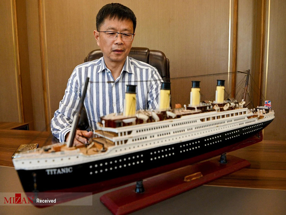ساخت ماکت عظیم کشتی تایتانیک در چین