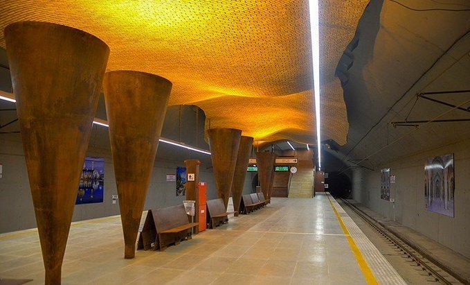 اینجا اروپا نیست، مترو شیراز است+عکس