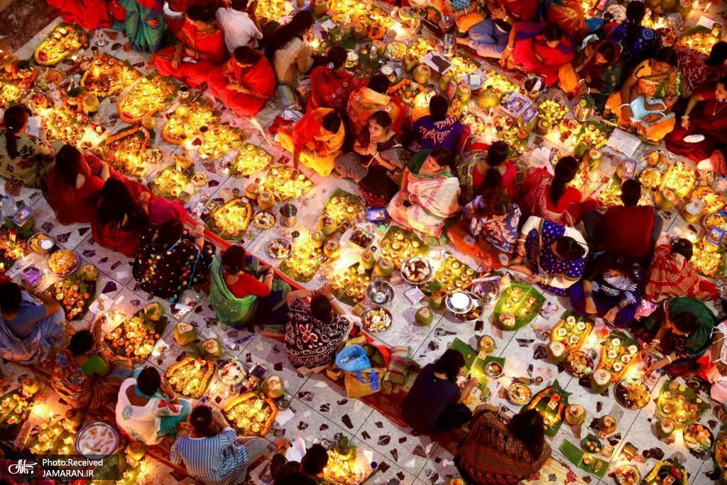 مراسم سنتی هندوها در بنگلادش