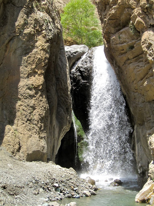 مسیر آبشار سپهسالار (هفت خوان)، جاده چالوس