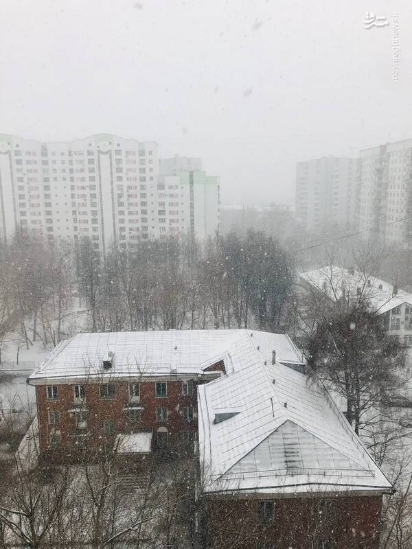 سیزده بدر برفی در مسکو