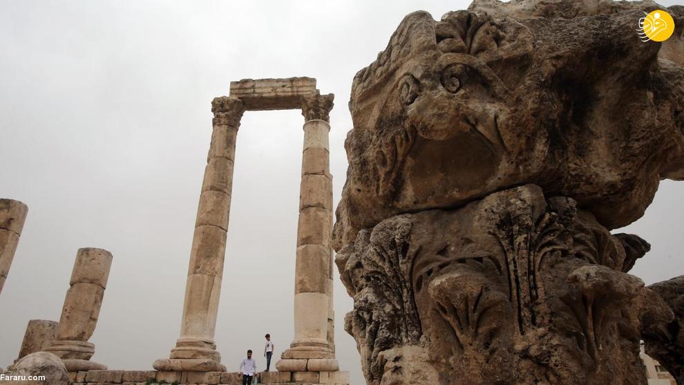 معبد تاریخی هرکول در اردن