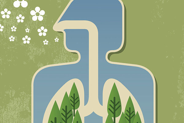 روش‌ طبیعی برای پاکسازی ریه‌ها از آلودگی هوا